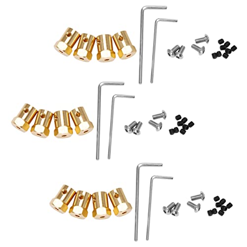 Bsowte 12 x 5 mm bis 12 mm aus Messing, Kombinator, Radnabe, Sechskant-Adapter für B14 B16 B24 B36 C14 C24 MN D90 D91 Bsowte 12 x 5 mm bis 12 mm aus Messing, Kombinator, Radnabe, Sechskant-Adapter für B14 B16 B24 B36 C14 C24 MN D90 D91 von Bsowte