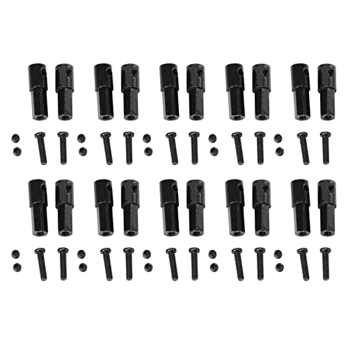 Bsowte 20 Stück Zubehör für Hinterachswellen-Adapter aus Metall für D12 C14 C24 C34 B24 B36 MN D90 D91 MN99S von Bsowte