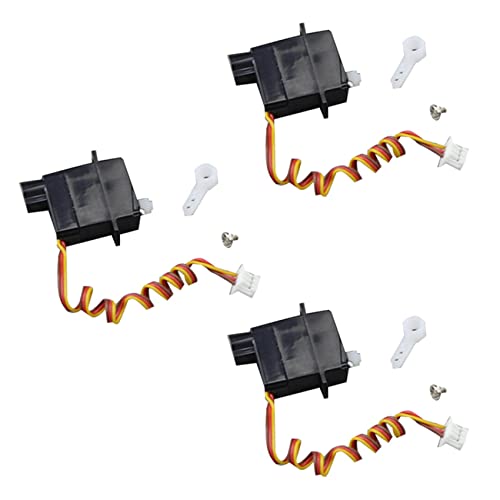 Bsowte 3 x Servo aus Kunststoff, 1,9 g, für V966 V911S V977 V930 V931 XK K110 K124 A600 A430 A800 Zubehör für Hubschrauber, ferngesteuert Bsowte 3 x Servo aus Kunststoff, 1,9 g, für V966 V911S V977 V930 V931 XK K110 K124 A600 A430 A800 Zubehör für Hubschrauber, ferngesteuert von Bsowte