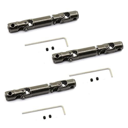 Bsowte 3 x Upgrade der CVD-Antriebswelle aus Metall für D12 C14 C24 B14 B24 B16 B36 MN D90 MN99S Fernbedienung Autozubehör Bsowte 3 x Upgrade der CVD-Antriebswelle aus Metall für D12 C14 C24 B14 B24 B16 B36 MN D90 MN99S Fernbedienung Autozubehör von Bsowte