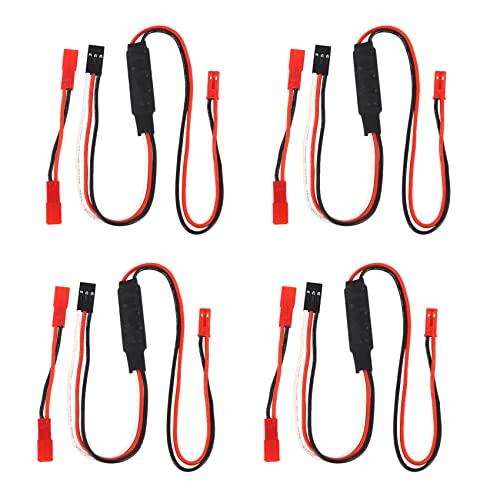 Bsowte 4 x Seilwinde Ch3, 3 Wege, Bedienleitung, Bedienfeld, Fernbedienung, Empfänger, Kabel für 1/10 RC-Chenille, Achsenraupe, Scx10 Trx4 Bsowte 4 x Seilwinde Ch3, 3 Wege, Bedienleitung, Bedienfeld, Fernbedienung, Empfänger, Kabel für 1/10 RC-Chenille, Achsenraupe, Scx10 Trx4 von Bsowte