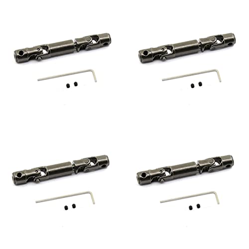 Bsowte 4 x Upgrade der CVD-Antriebswelle aus Metall für D12 C14 C24 B14 B24 B16 B36 MN D90 MN99S Bsowte 4 x Upgrade der CVD-Antriebswelle aus Metall für D12 C14 C24 B14 B24 B16 B36 MN D90 MN99S von Bsowte