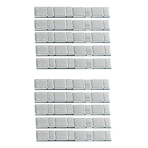 Bsowte Gegengewichte aus Metall, 80 Stück, Gegengewicht, Gleichgewicht, für TRX4 Axial SCX10 90046 D90 von Bsowte