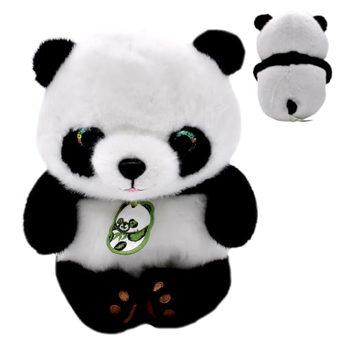 BULKEE Panda Kuscheltier Teddybär Plüschtier Pandabär Stofftier Plüschfigur Spielzeug Weiche Und Komfortable Kissen Panda Geschenk für Kinder Mädchen Junge Geburtstage (27 cm) BULKEE Panda Kuscheltier Teddybär Plüschtier Pandabär Stofftier Plüschfigur Spielzeug Weiche Und Komfortable Kissen Panda Geschenk für Kinder Mädchen Junge Geburtstage (27 cm) von BULKEE