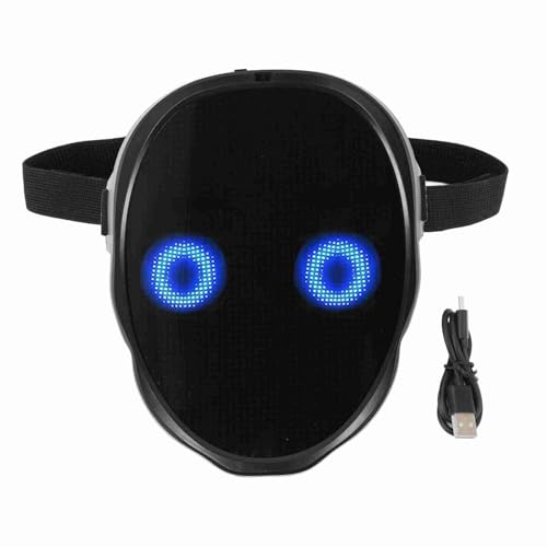 Buachois LED -Maske mit programmierbarer App und Gestenerkennung, farbenfrohe Unisex -LED -Gesichtstransformationsmaske mit 45 dynamischen 70 statischen Mustern für Rollenspielkostümpartys Buachois LED -Maske mit programmierbarer App und Gestenerkennung, farbenfrohe Unisex -LED -Gesichtstransformationsmaske mit 45 dynamischen 70 statischen Mustern für Rollenspielkostümpartys von Buachois
