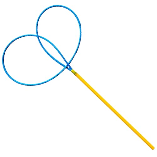 Bubble Brothers Seifenblasen Stab aus Buchenholz – Handgemacht – Riesenseifenblasen Stäbe für Kinder ab 3 Jahren – Outdoor Spielzeug (Seifenblasenring Double) von Bubble Brothers