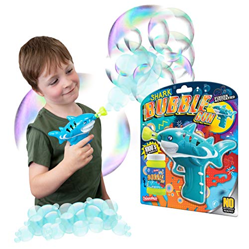Bubble Gun - Hai von Deluxebase. Kinder-Tier-Seifenblasen-Spielzeug. Lustiges Seifenblasen Spielzeug, das Stunden Spaß durch Reibungskraft Macht Bubble Gun - Hai von Deluxebase. Kinder-Tier-Seifenblasen-Spielzeug. Lustiges Seifenblasen Spielzeug, das Stunden Spaß durch Reibungskraft Macht von Bubble Gun