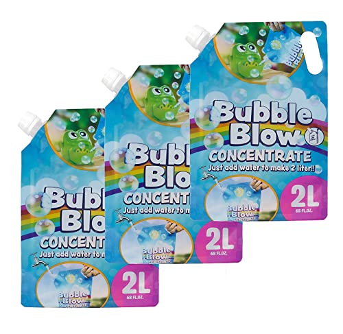 3-er Set Seifenblasenkonzentrat, pro Beutel 650 ml Konzentrat zum Auffüllen mit Wasser auf 2 Liter Seifenblasenflüßigkeit 3-er Set Seifenblasenkonzentrat, pro Beutel 650 ml Konzentrat zum Auffüllen mit Wasser auf 2 Liter Seifenblasenflüßigkeit von Kindpack