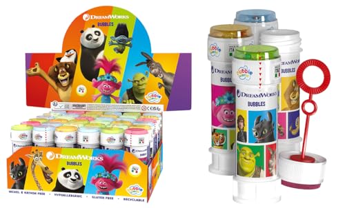 Dreamworks Dulcop Bubble World Seifenblasen 60ml (36 Stück) von Dulcop