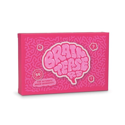Bubblegum Stuff Brain Teasers – Das ultimative Gehirntraining – mit 56 bewusstseinsschmelzenden Fragen – Wordplay, Rätsel & wissensbasierte Fragen – Lassen Sie Ihr inneres Genie durchscheinen – 56 von Bubblegum Stuff