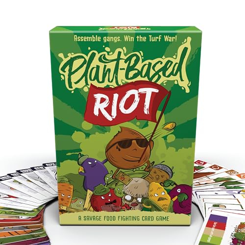 Bubblegum Stuff - Plant Based Riot | Strategic Set Collecting Card Game | Fun Family Game | 98 Poker-Size Cards - 2-5 Players Bubblegum Stuff - Plant Based Riot | Strategic Set Collecting Card Game | Fun Family Game | 98 Poker-Size Cards - 2-5 Players von Bubblegum Stuff