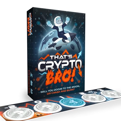 Bubblegum Stuff - That's Crypto Bro Card Game - Crypto Trading Card Game - Sammle Münzen und manipuliere den Markt - Spielkarten, Brettspiele, Familienspiele, Reisespiele, 10+ Jahre von Bubblegum Stuff