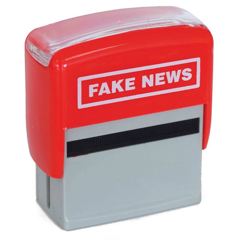 Fake News-Stempel von Bubblegum Stuff