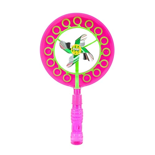 Bubbletastic Windmühle Spielzeug Seifenblasen für Kinder, Seifenblasen für Geburtstage, Spielzeug Geschenke für Kinder, Sommerspielzeug, Inklusive Blasenlösung | Rosa Bubbletastic Windmühle Spielzeug Seifenblasen für Kinder, Seifenblasen für Geburtstage, Spielzeug Geschenke für Kinder, Sommerspielzeug, Inklusive Blasenlösung | Rosa von Bubbletastic