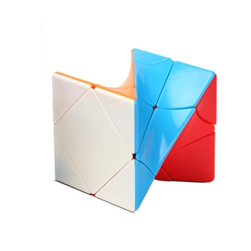 Zauberwürfel Twist Skewb Cube Stickerless Geschwindigkeit ​​ Würfel 3D Puzzles Würfel Lebendige Farbe Magic Puzzle Spielzeug (Alien-Twist) von Bucaxit