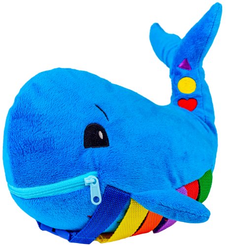 Buckle Toy Babyspielzeug „Blauwal“ von Buckle Toys
