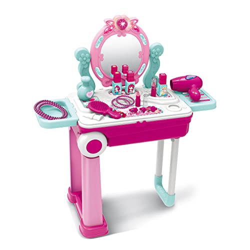 Buddy Toys BGP 3013 Beautysalon im Koffer Deluxe für Kinder, M von Buddy Toys