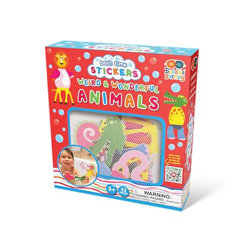 Buddy & Barney Bath Time Stickers Toy for Kids (Weird & Wonderful Animals) Buddy & Barney Bath Time Stickers Toy for Kids (Weird & Wonderful Animals) von Buddy & Barney