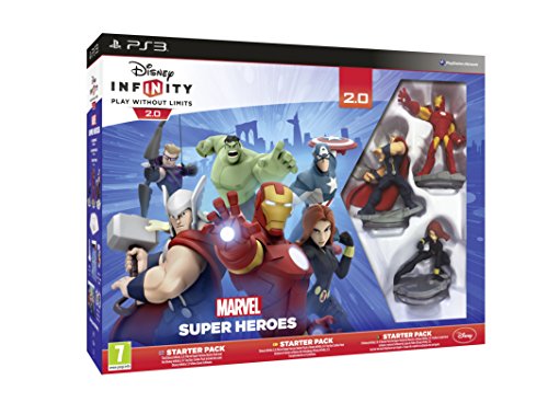 Disney Infinity 2.0 Marvel Superheroes Starter Pack (Playstation 3) [UK Import] von Sony