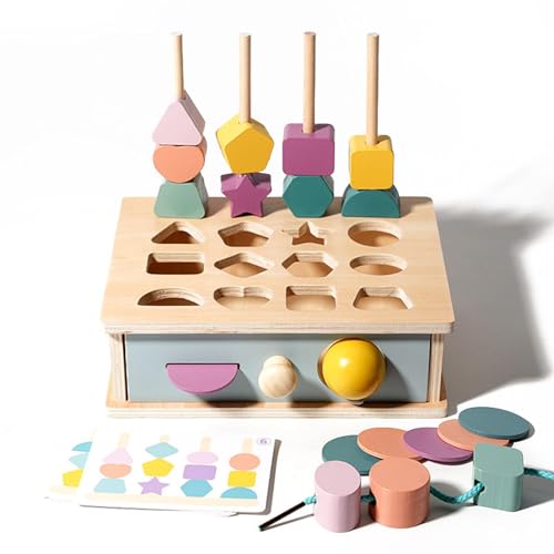 Buerfu Steckspiel Wood, M-ontessori Spielzeug Sortierspiel Für Kinder, Holzspielzeug Steckspiel-Feinmotorik Motorikspielzeug Lernspiele Sortier & Stapelspielzeug Geschenk Für Junge Mädchen Buerfu Steckspiel Wood, M-ontessori Spielzeug Sortierspiel Für Kinder, Holzspielzeug Steckspiel-Feinmotorik Motorikspielzeug Lernspiele Sortier & Stapelspielzeug Geschenk Für Junge Mädchen von Buerfu