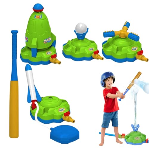 Wasser Sprinkler Baseball Spielzeug Set,Garten Spin-ning Wasser Spray Spielzeug Mit 360° Drehbare Düse Für Familienaktivität, Garten, Hinterhof, P-Arty Wasser Sprinkler Baseball Spielzeug Set,Garten Spin-ning Wasser Spray Spielzeug Mit 360° Drehbare Düse Für Familienaktivität, Garten, Hinterhof, P-Arty von Buerfu