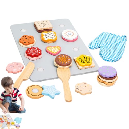 Wooden Cookie Set ,Play Food Toy for Kids , Pretend Play Küchenzubehör Mit Einkaufstasche Schneiden Lebensmittel Spielzeug Geschenk Für j-ungen Und Mädchen 3 4 5 6 Wooden Cookie Set ,Play Food Toy for Kids , Pretend Play Küchenzubehör Mit Einkaufstasche Schneiden Lebensmittel Spielzeug Geschenk Für j-ungen Und Mädchen 3 4 5 6 von Buerfu