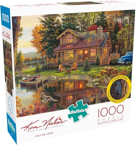 Buffalo Games 11611 1000 Teile: Peace Like a River von Kim Norlien von Buffalo Games