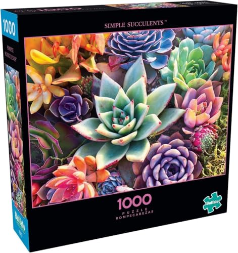Buffalo Games 11985 Simple Succulent Puzzle, Grün, L Buffalo Games 11985 Simple Succulent Puzzle, Grün, L von Buffalo Games