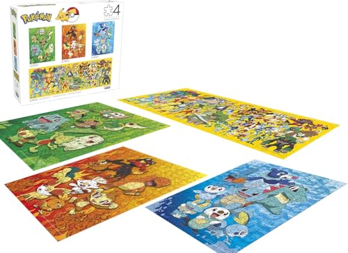 Buffalo Games – 4 in 1 Multipack – Pokemon, 500 Buffalo Games – 4 in 1 Multipack – Pokemon, 500 von Buffalo Games