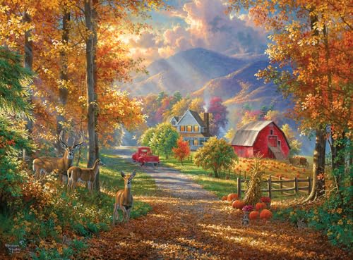 Buffalo Games - Abraham Hunter - Fall Memories - 1000 Teile Puzzle für Erwachsene - Herausforderndes Puzzle perfekt für Spieleabende - Fertige Puzzle-Größe ist 26,75 x 19,75 Buffalo Games - Abraham Hunter - Fall Memories - 1000 Teile Puzzle für Erwachsene - Herausforderndes Puzzle perfekt für Spieleabende - Fertige Puzzle-Größe ist 26,75 x 19,75 von Buffalo Games