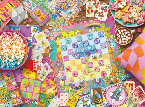 Buffalo Games - Aimee Stewart - Kitschy Game Night - 1000 Teile Puzzle für Erwachsene - Herausforderndes Puzzle perfekt für Spieleabende - Fertige Größe ist 26,75 x 19,75 Buffalo Games - Aimee Stewart - Kitschy Game Night - 1000 Teile Puzzle für Erwachsene - Herausforderndes Puzzle perfekt für Spieleabende - Fertige Größe ist 26,75 x 19,75 von Buffalo Games