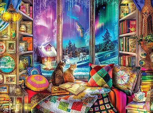 Buffalo Games - Aimee Stewart - Winter Reading Nook - 1000 Teile Puzzle von Buffalo Games