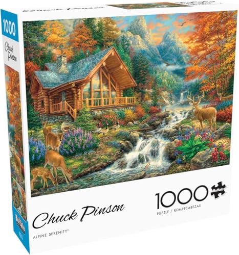 Buffalo Games - Alpine Serenity - Puzzle 1000 Teile mit versteckten Bildern von Buffalo Games