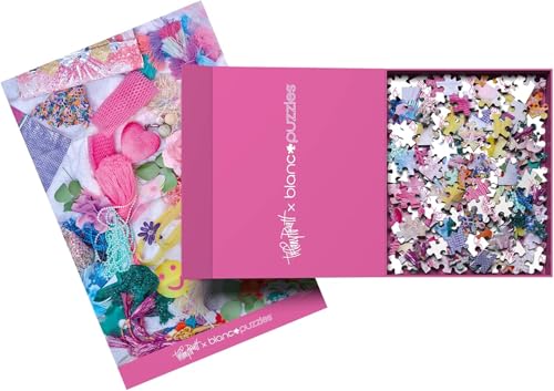 Buffalo Games - Blanc - Tiffany Pratt - Crafty Cornucopia - 500-teiliges Puzzle für Erwachsene herausforderndes Puzzle perfekt für Spieleabende - 500 Teile Fertige Größe ist 21,25 x 15,00 von Buffalo Games