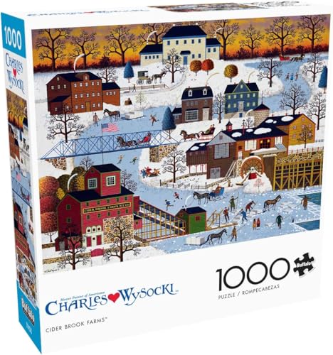 Buffalo Games - Charles Wysocki – Cider Brook Farms – 1000 Teile Puzzle von Buffalo Games