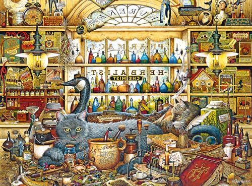 Buffalo Games - Charles Wysocki - Elmer und Loretta - 1000-teiliges Puzzle für Erwachsene, herausforderndes Puzzle, perfekt für Spieleabende - Fertige Puzzle-Größe ist 26,75 x 19,75 cm Buffalo Games - Charles Wysocki - Elmer und Loretta - 1000-teiliges Puzzle für Erwachsene, herausforderndes Puzzle, perfekt für Spieleabende - Fertige Puzzle-Größe ist 26,75 x 19,75 cm von Buffalo Games