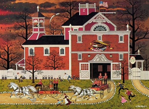 Buffalo Games - Charles Wysocki - Fire! - 1000-teiliges Puzzle für Erwachsene, herausforderndes Puzzle, perfekt für Spieleabende, fertige Puzzle-Größe ist 26,75 x 19,75 cm Buffalo Games - Charles Wysocki - Fire! - 1000-teiliges Puzzle für Erwachsene, herausforderndes Puzzle, perfekt für Spieleabende, fertige Puzzle-Größe ist 26,75 x 19,75 cm von Buffalo Games