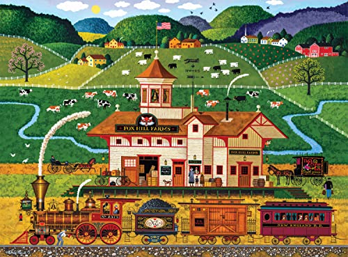 Buffalo Games - Charles Wysocki - Fox Hill Farms - 1000 Teile Puzzle von Buffalo Games
