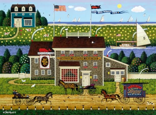 Buffalo Games Charles Wysocki – Red Whale Inn – 1000-teiliges Puzzle für Erwachsene, herausforderndes Puzzle, perfekt für Spieleabende, fertige Puzzle-Größe ist 26,75 x 19,75 cm Buffalo Games Charles Wysocki – Red Whale Inn – 1000-teiliges Puzzle für Erwachsene, herausforderndes Puzzle, perfekt für Spieleabende, fertige Puzzle-Größe ist 26,75 x 19,75 cm von Buffalo Games