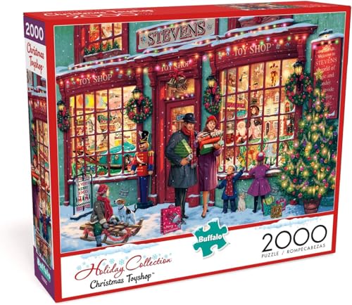 Buffalo Games - Christmas Toyshop - 2000 Teile Puzzle von Buffalo Games