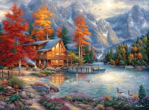 Buffalo Games Chuck Pinson – Raum zum Nachdenken – 1000-teiliges Puzzle für Erwachsene – herausforderndes Puzzle perfekt für Spieleabende – Fertige Größe ist 26,75 x 19,75 cm Buffalo Games Chuck Pinson – Raum zum Nachdenken – 1000-teiliges Puzzle für Erwachsene – herausforderndes Puzzle perfekt für Spieleabende – Fertige Größe ist 26,75 x 19,75 cm von Buffalo Games