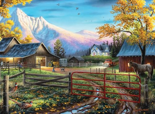 Buffalo Games - Country Life - Charles Black - The Western Lifestyle - 1000 Teile Puzzle für Erwachsene - Herausforderndes Puzzle perfekt für Spieleabende - Fertige Größe ist 26,75 x 19,75 cm Buffalo Games - Country Life - Charles Black - The Western Lifestyle - 1000 Teile Puzzle für Erwachsene - Herausforderndes Puzzle perfekt für Spieleabende - Fertige Größe ist 26,75 x 19,75 cm von Buffalo Games