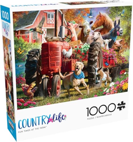 Buffalo Games - Country Life – Fun Times at The Farm – 1000-teiliges Puzzle Buffalo Games - Country Life – Fun Times at The Farm – 1000-teiliges Puzzle von Buffalo Games