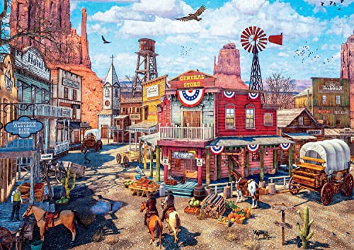 Buffalo Games - Country Life - Old Western Town - 500 Teile Puzzle von Buffalo Games