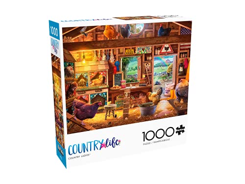 Buffalo Games - David Stevenson - Country Ladies - 1000-teiliges Puzzle für Erwachsene - Herausforderndes Puzzle perfekt für Spieleabende - Fertige Größe ist 26,75 x 19,75 cm Buffalo Games - David Stevenson - Country Ladies - 1000-teiliges Puzzle für Erwachsene - Herausforderndes Puzzle perfekt für Spieleabende - Fertige Größe ist 26,75 x 19,75 cm von Buffalo Games