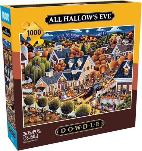 Buffalo Games - Dowdle – All Hallow's Eve – 1000-teiliges Puzzle für Erwachsene, herausforderndes Puzzle, perfekt für Spieleabende – fertige Größe 26,75 x 19,75 Buffalo Games - Dowdle – All Hallow's Eve – 1000-teiliges Puzzle für Erwachsene, herausforderndes Puzzle, perfekt für Spieleabende – fertige Größe 26,75 x 19,75 von Buffalo Games