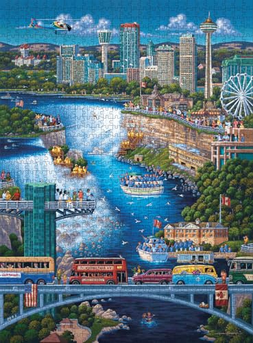 Buffalo Games - Eric Dowdle - Niagarafälle - 1000-teiliges Puzzle für Erwachsene herausforderndes Puzzle perfekt für Spieleabende - Fertige Puzzle-Größe ist 26,75 x 19,75 cm Buffalo Games - Eric Dowdle - Niagarafälle - 1000-teiliges Puzzle für Erwachsene herausforderndes Puzzle perfekt für Spieleabende - Fertige Puzzle-Größe ist 26,75 x 19,75 cm von Buffalo Games