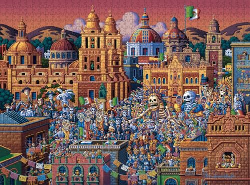 Buffalo Games - Eric Dowdle - Tag der Toten - 1000-teiliges Puzzle für Erwachsene herausforderndes Puzzle perfekt für Spieleabende - Fertige Puzzle-Größe ist 26,75 x 19,75 cm Buffalo Games - Eric Dowdle - Tag der Toten - 1000-teiliges Puzzle für Erwachsene herausforderndes Puzzle perfekt für Spieleabende - Fertige Puzzle-Größe ist 26,75 x 19,75 cm von Buffalo Games