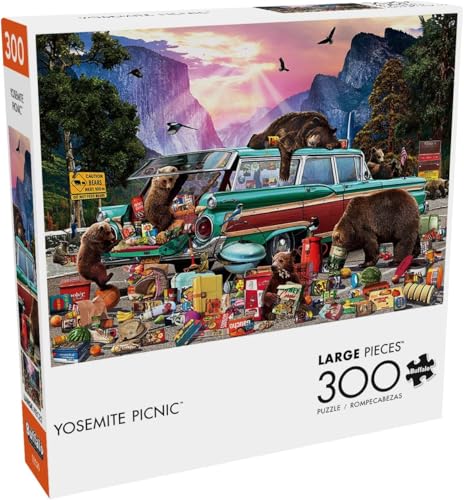 Buffalo Games - Garry Walton – Yosemite Picnic – 300-teiliges Puzzle für Erwachsene, herausforderndes Puzzle, perfekt für Spieleabende – fertige Größe 21,25 x 15,00 Buffalo Games - Garry Walton – Yosemite Picnic – 300-teiliges Puzzle für Erwachsene, herausforderndes Puzzle, perfekt für Spieleabende – fertige Größe 21,25 x 15,00 von Buffalo Games