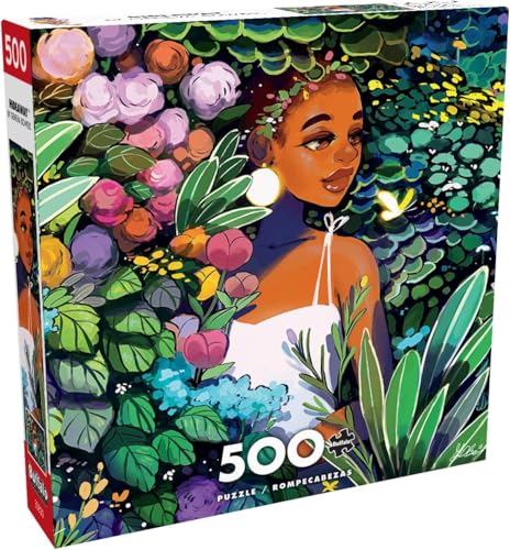 Buffalo Games - Geneva Bowers – Hideaway – 500-teiliges Puzzle für Erwachsene, herausforderndes Puzzle, perfekt für Spieleabende – 500 Teile fertige Größe ist 21,25 x 15,00 von Buffalo Games